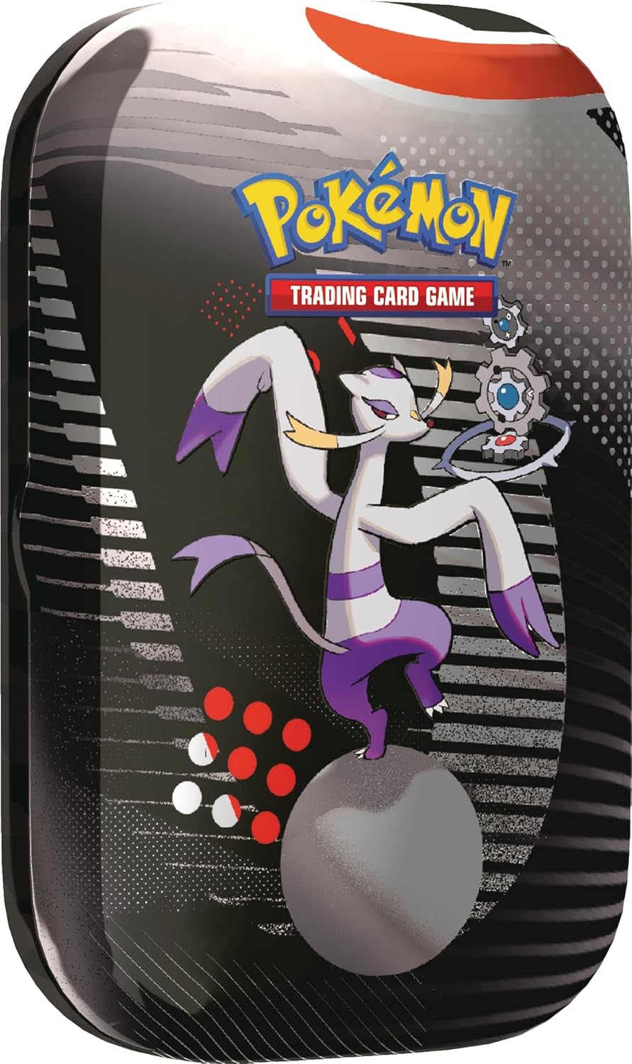 Pokémon: Minilata Teselia de JCC Pokémon: Mienshao y Klinklang (2 Sobres de Mejora y 1 Tarjeta Adhesiva)