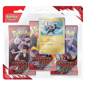 Blister 3-Sobres de Rivales Predestinados: Zebstrika