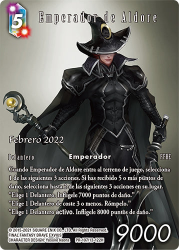 FINAL FANTASY TCG OPKIT EMPERADOR DE ALDORE (16+4) FEB22