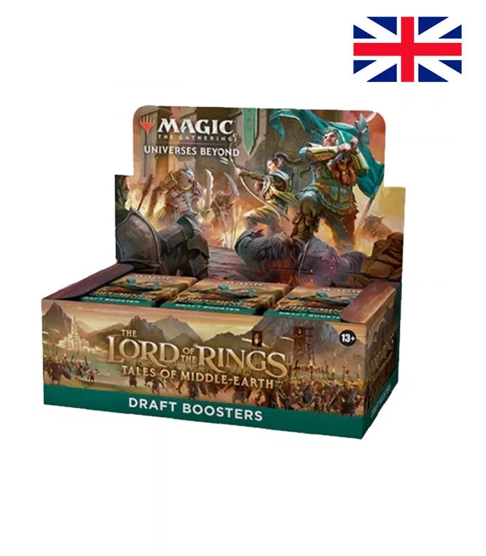 Draft Booster Display (36 sobres) The Lord of the Rings Tales of Middle-earth Inglés Magic the Gathering Disponible