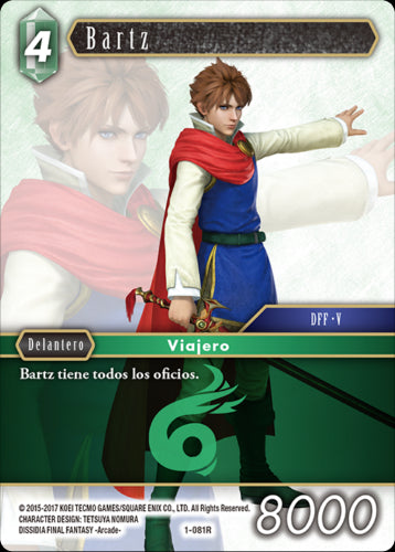 FINAL FANTASY TCG KIT TORNEO BARTZ V1 (25+25)