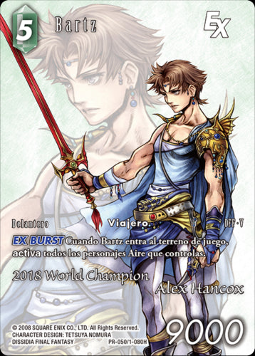 FINAL FANTASY TCG KIT TORNEO BARTZ V2 (25+25)