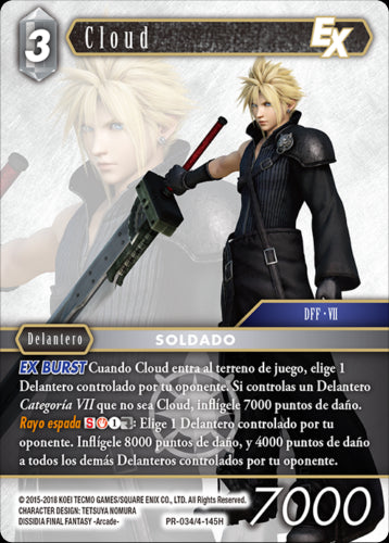 FINAL FANTASY TCG KIT TORNEO CLOUD (25+25)