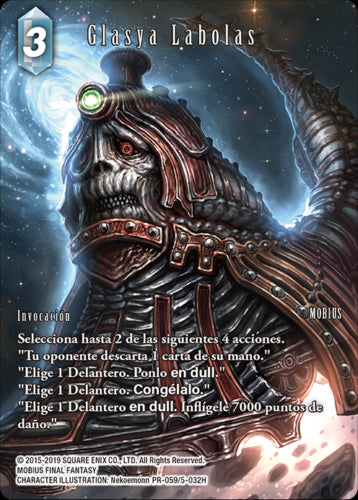 FINAL FANTASY TCG KIT TORNEO GLASYA (25+25)