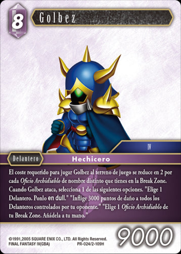 FINAL FANTASY TCG KIT TORNEO GOLBEZ (25+25)
