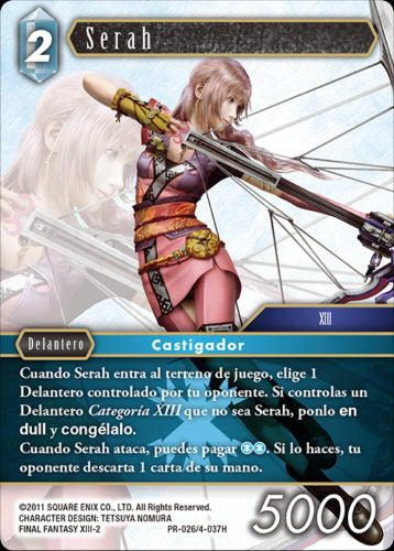 FINAL FANTASY TCG KIT TORNEO SERAH (25+25)