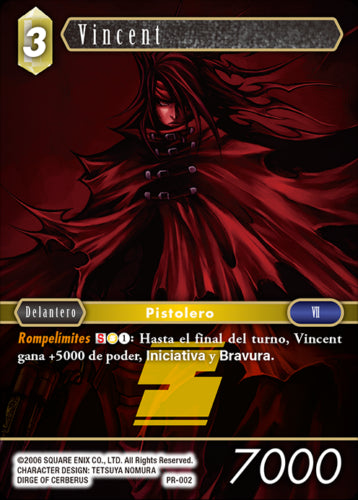 FINAL FANTASY TCG KIT TORNEO VINCENT V1 (25+25)
