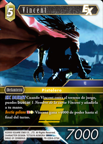 FINAL FANTASY TCG KIT TORNEO VINCENT V2 (25+25)