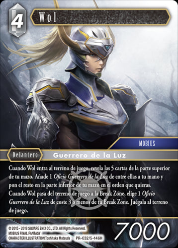 FINAL FANTASY TCG KIT TORNEO WOL (25+25)