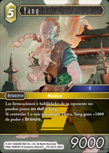 FINAL FANTASY TCG KIT TORNEO YANG (25+25)