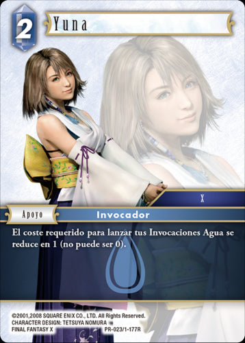 FINAL FANTASY TCG KIT TORNEO YUNA V1 (25+25)