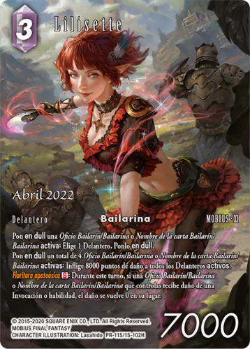 FINAL FANTASY TCG OPKIT LILISETTE (16+4) ABR22