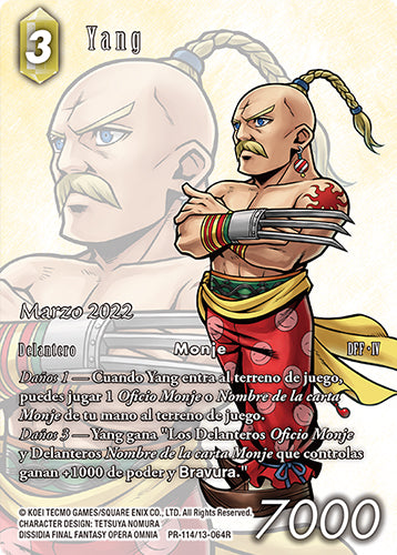 FINAL FANTASY TCG OPKIT YANG (16+4) MAR22