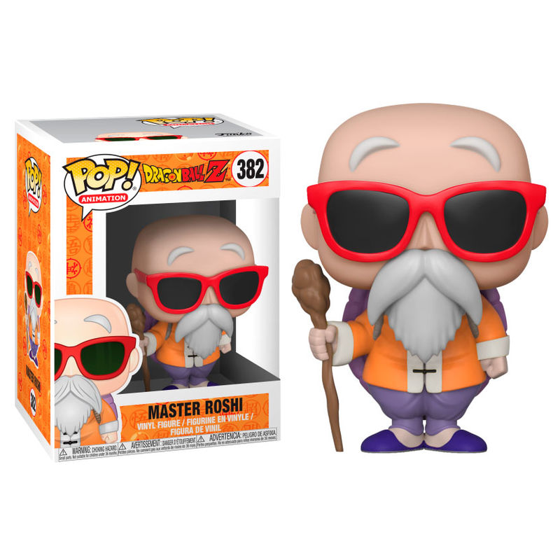 Figura POP Dragon Ball Z Gohan Master Roshi with Staff_1