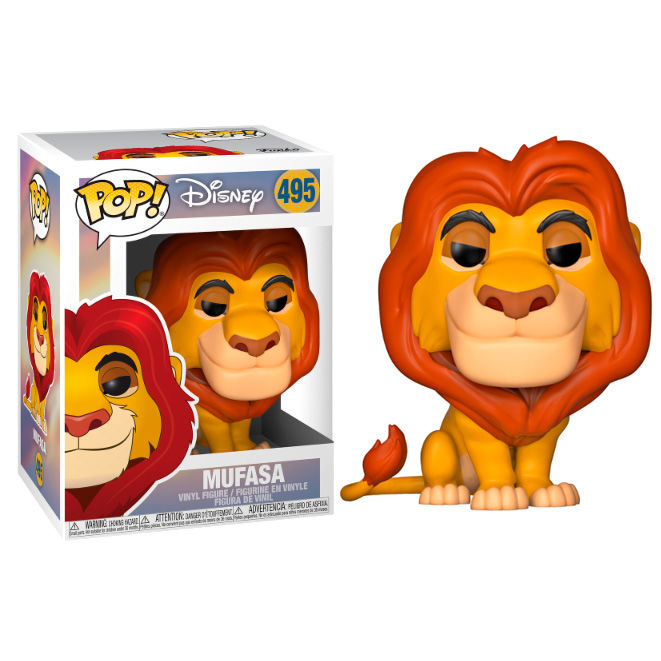 Figura POP Disney El Rey Leon Mufasa_1
