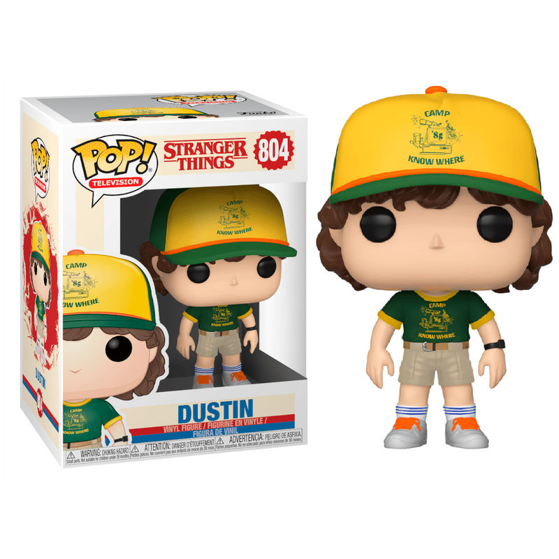 Figura POP Stranger Things 3 Dustin At Camp_1