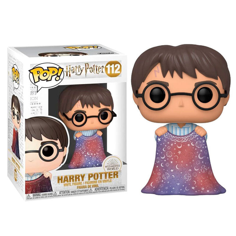 Figura POP Harry Potter Harry with Invisibility Cloak_1