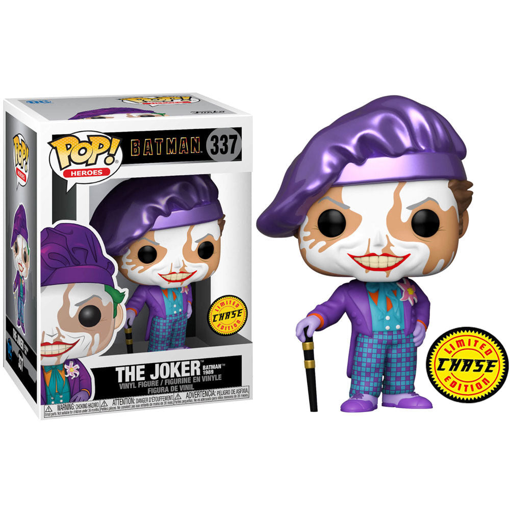 Figura POP DC Comics Batman 1989 Joker with Hat Chase_1