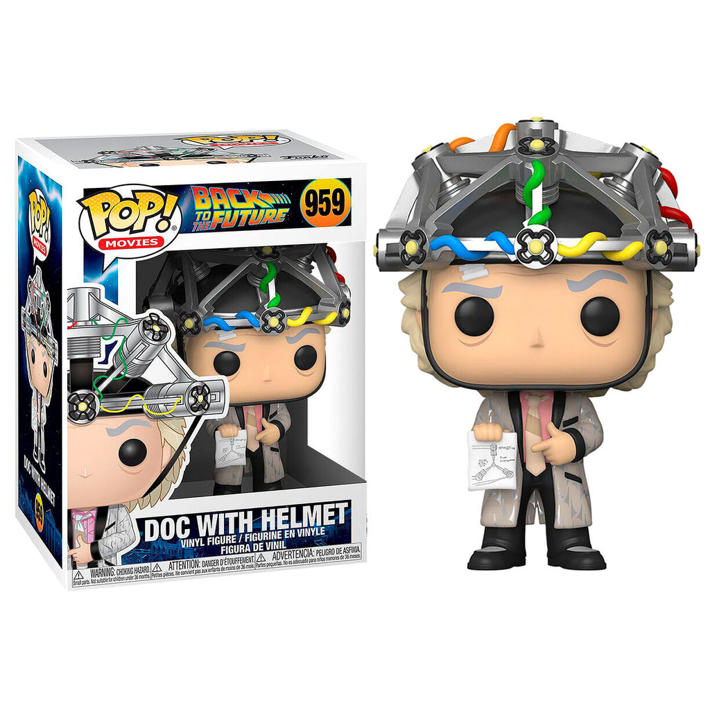 Figura POP Back To The Future Doc with Helmet_1