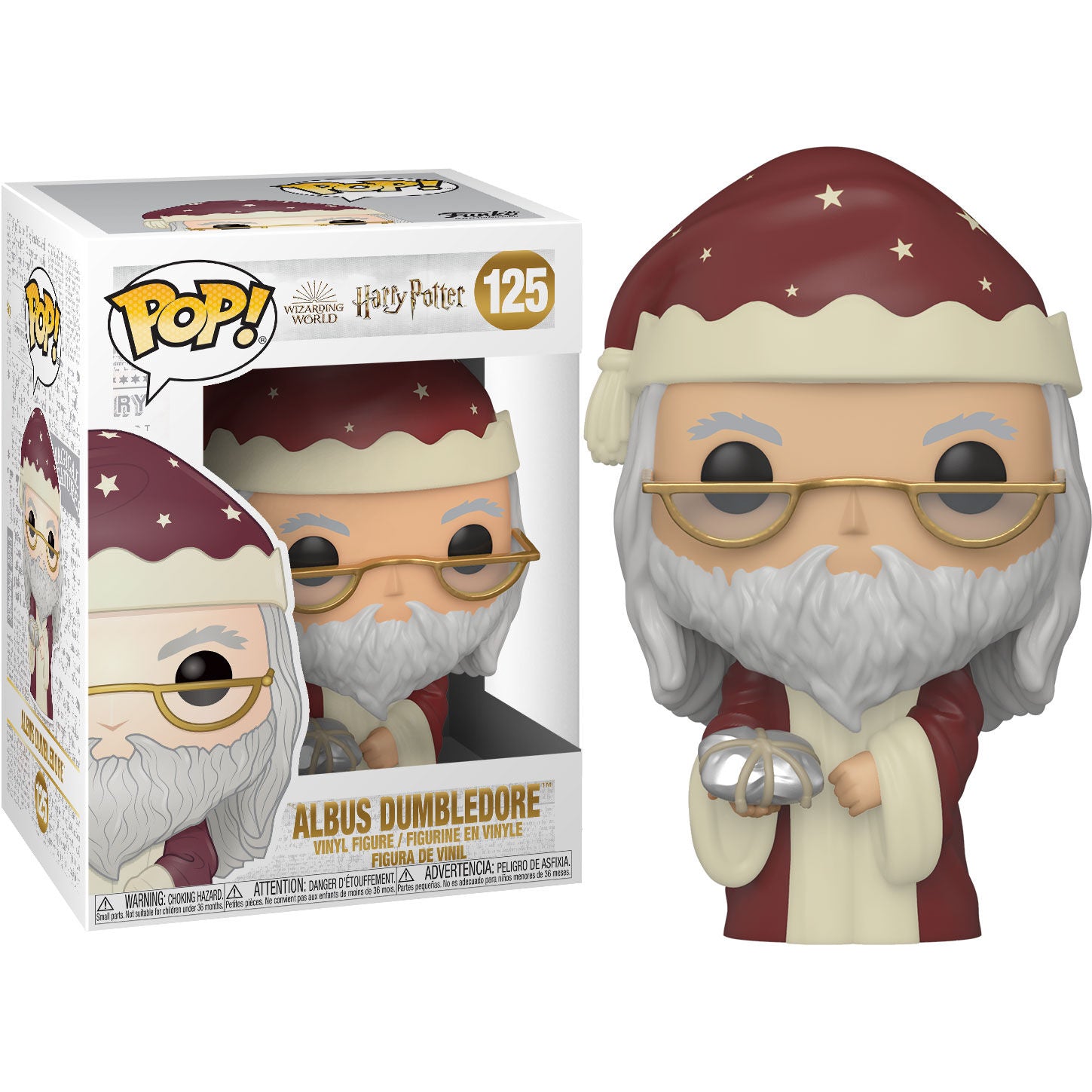 Figura POP Harry Potter Holiday Dumbledore_1