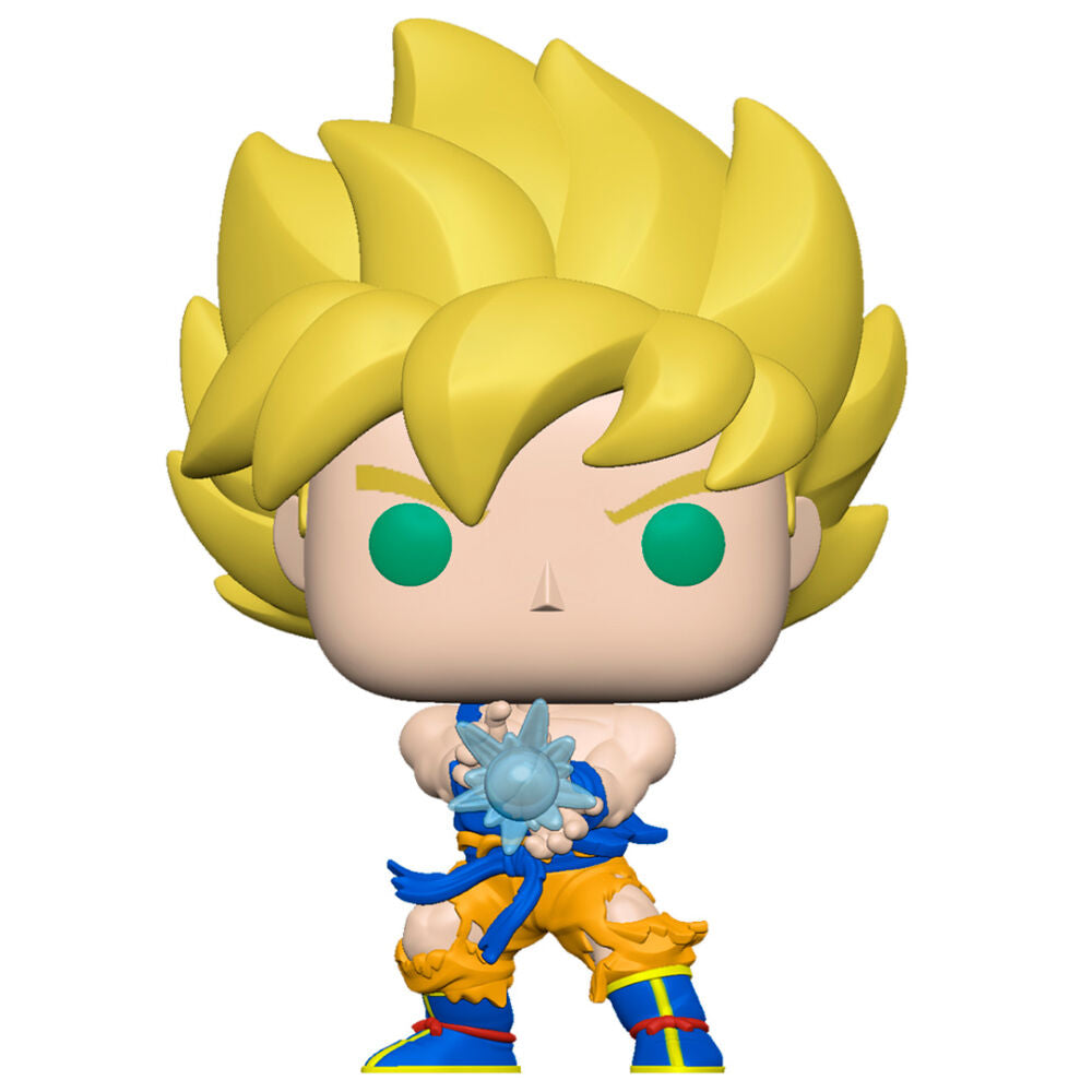 Figura POP Dragon Ball Z Super Saiyan Goku Kamehameha Wave_1