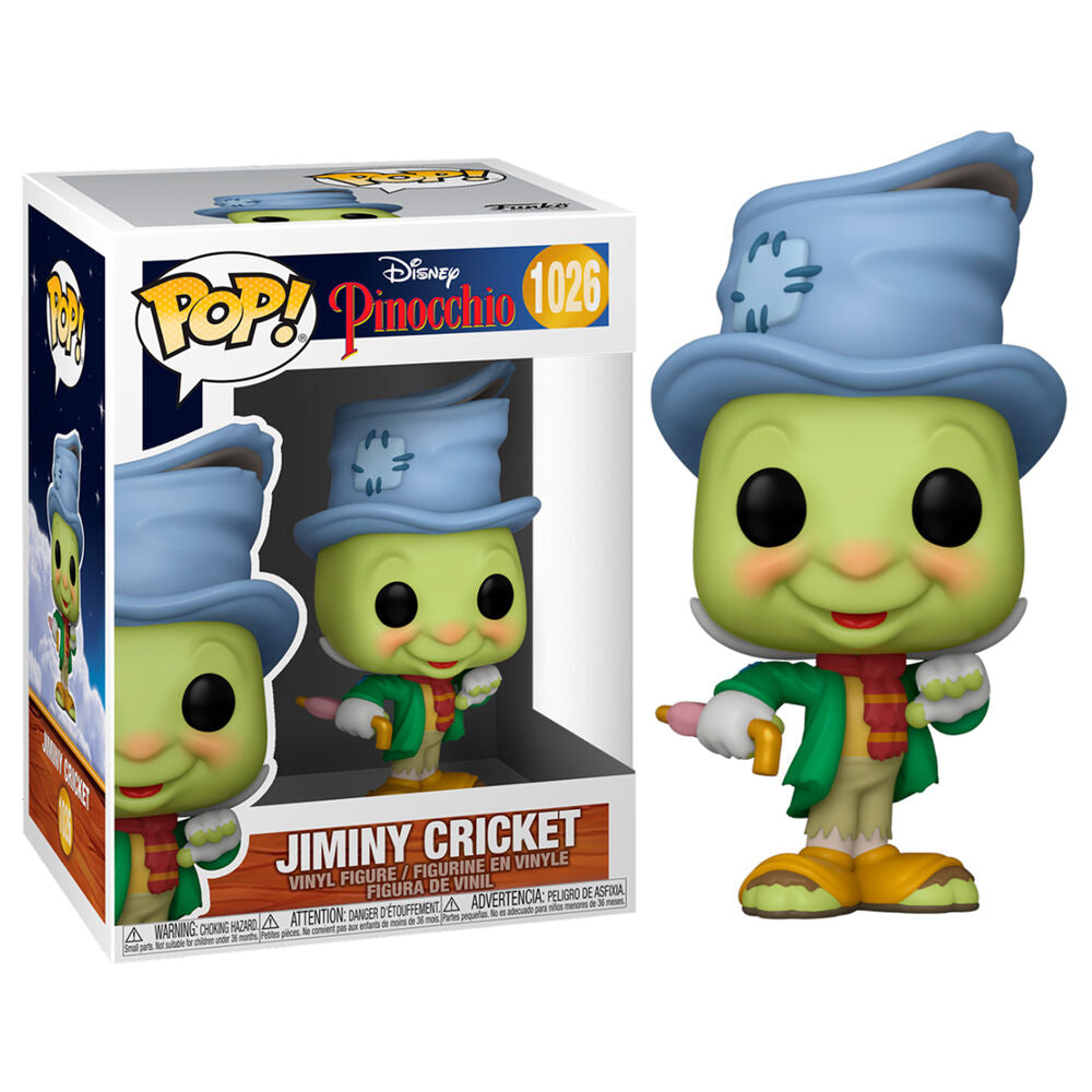 Figura POP Disney Pinocho Street Jiminy Cricket_1