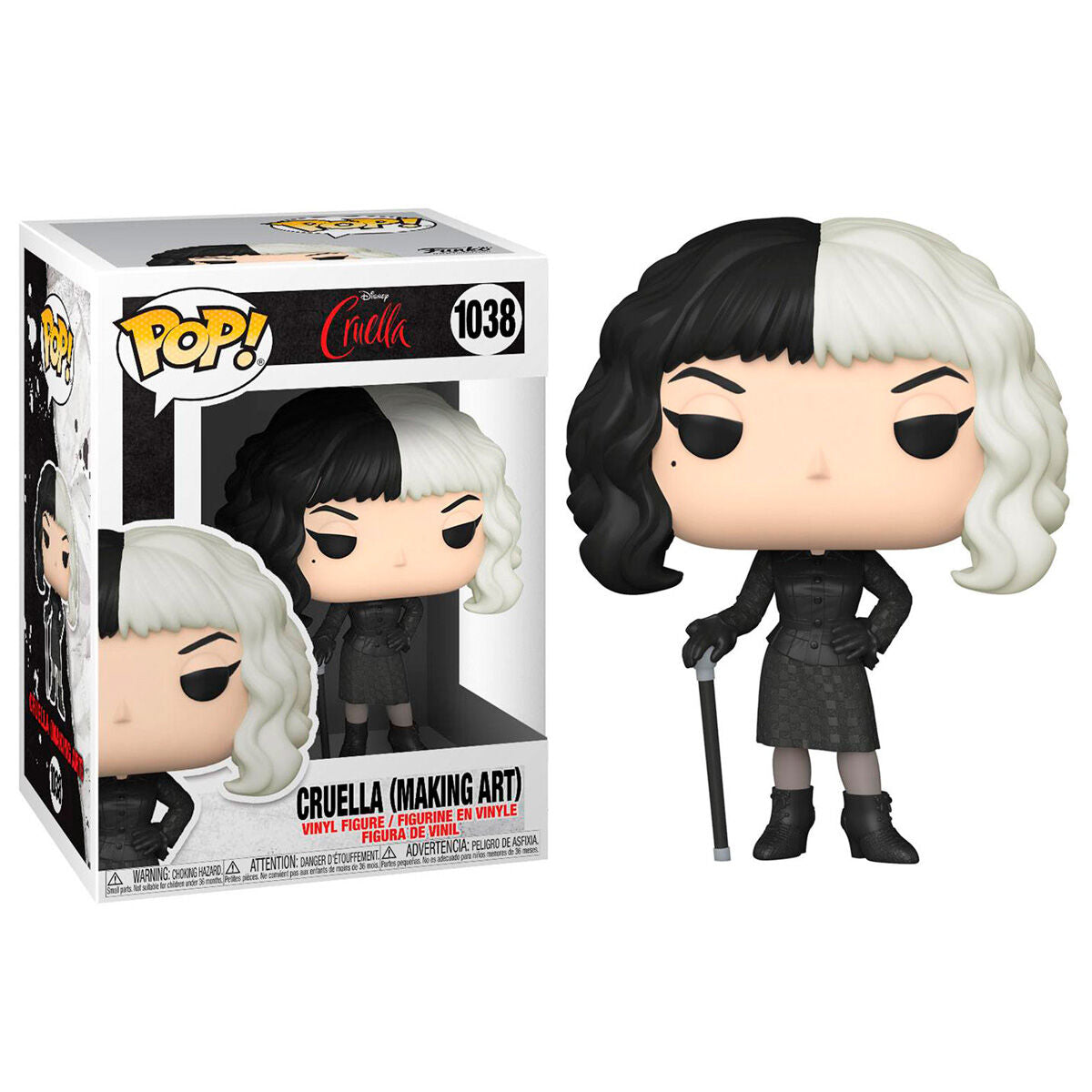 Figura POP Disney Cruella Making Art_1