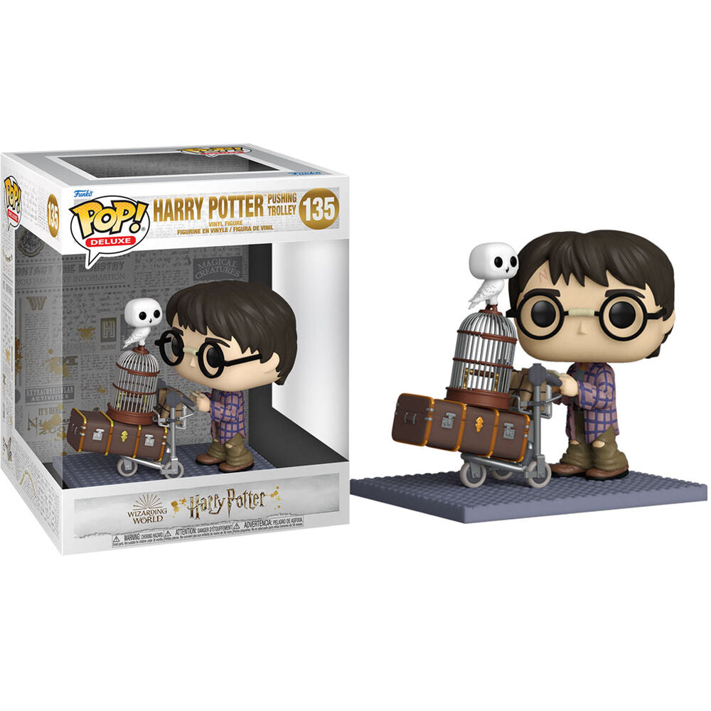 Figura POP Harry Potter Anniversary Harry Pushing Trolley_1