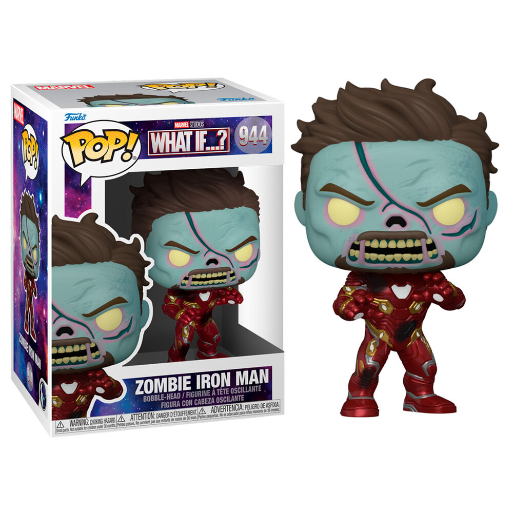 Figura POP Marvel What If Zombie Iron Man_1