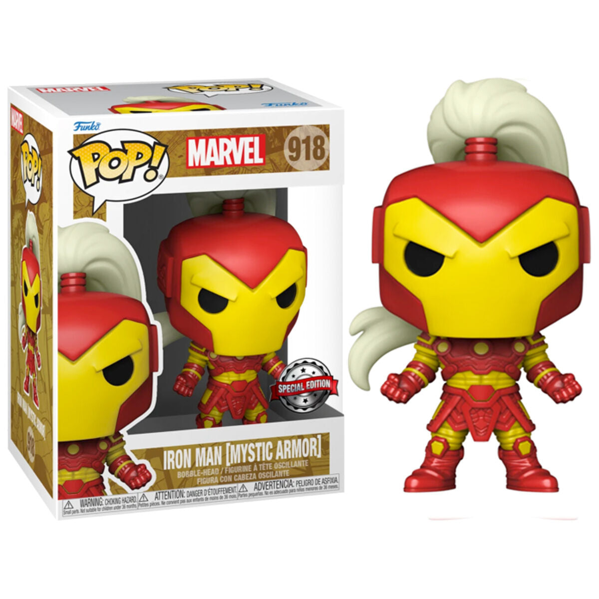 Figura POP Marvel Iron Man Mystic Armor Exclusive_1