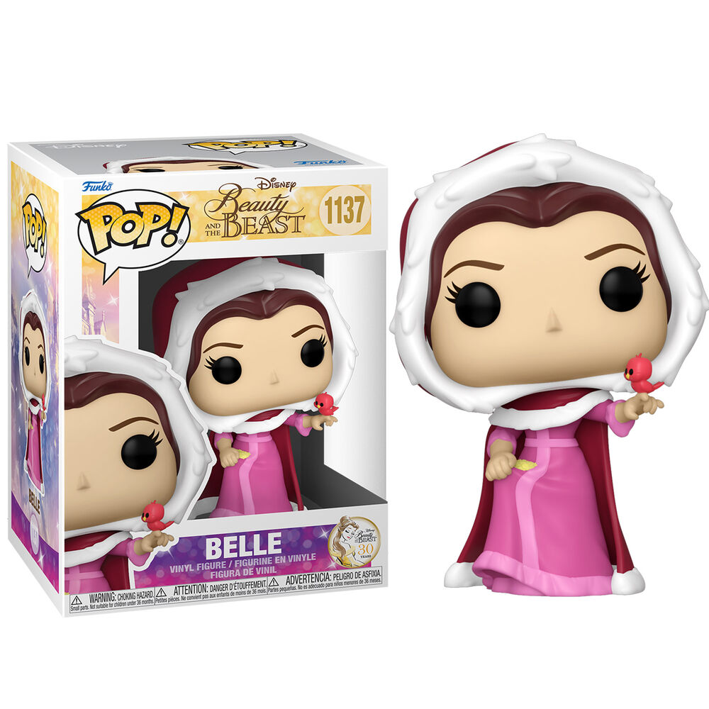 Figura POP Disney La Bella y la Bestia Winter Belle_1