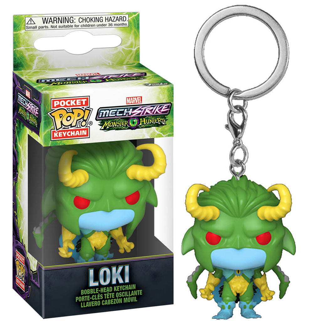 Llavero Pocket POP Marvel Monster Hunters Loki_1