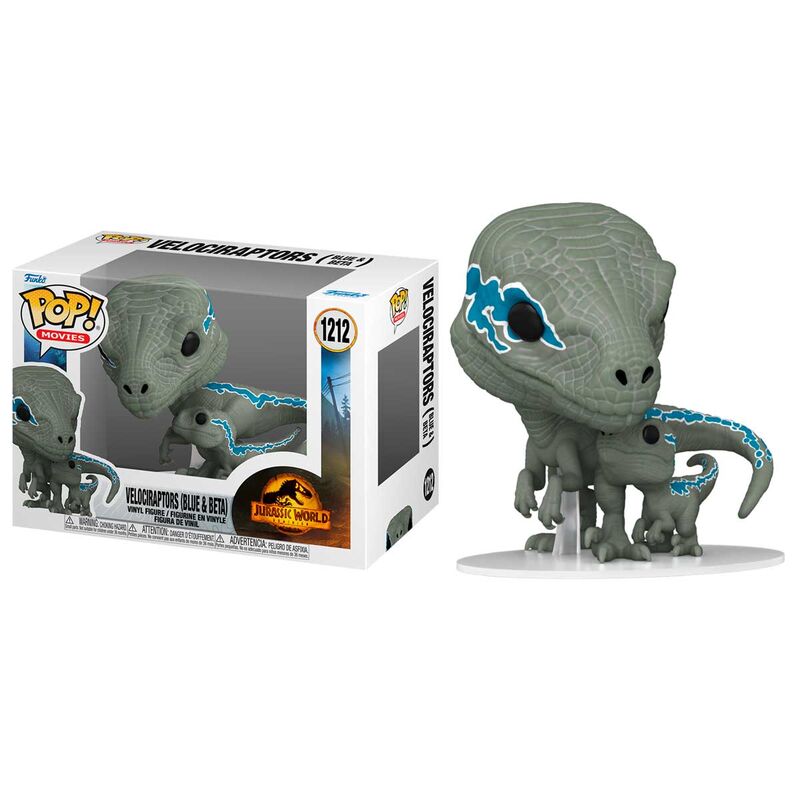 Figura POP Jurassic World 3 Velociraptors Blue & Beta_1