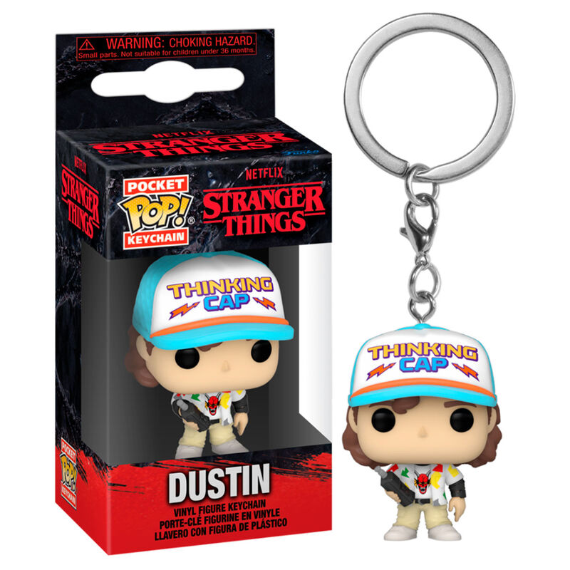 Llavero Pocket POP Stranger Things Dustin_1