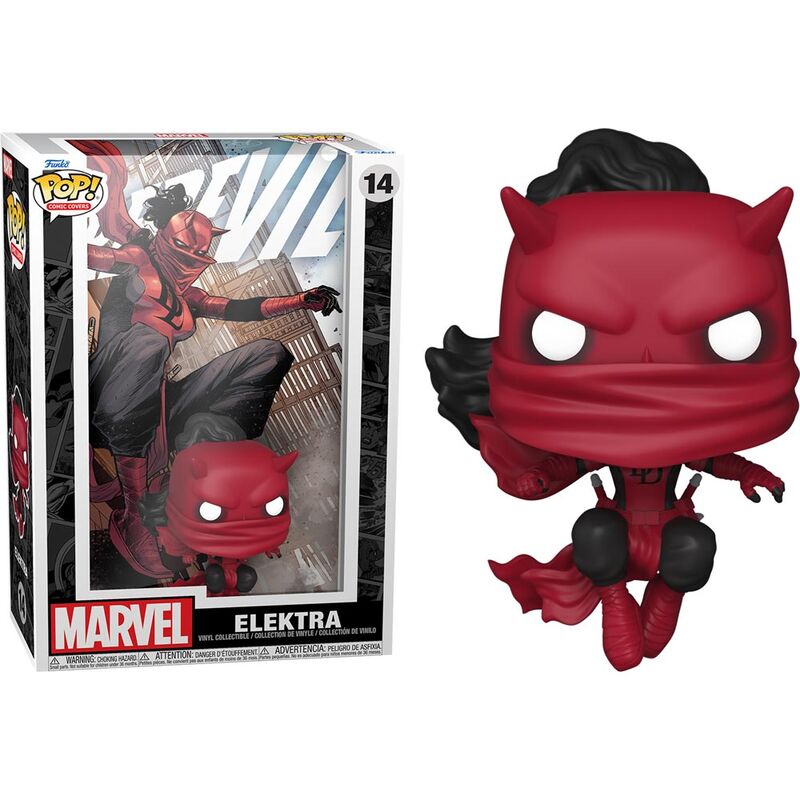 Figura POP Comic Cover Marvel Daredevil Elektra_1