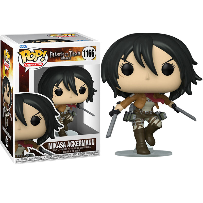 Figura POP Attack On Titan Mikasa Ackermann_1