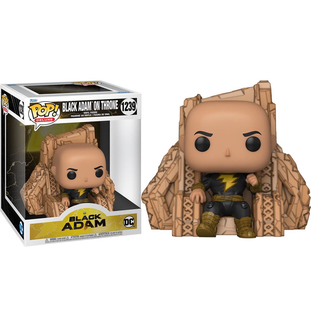 Figura POP DC Comics Black Adam - Black Adam on Throne_1