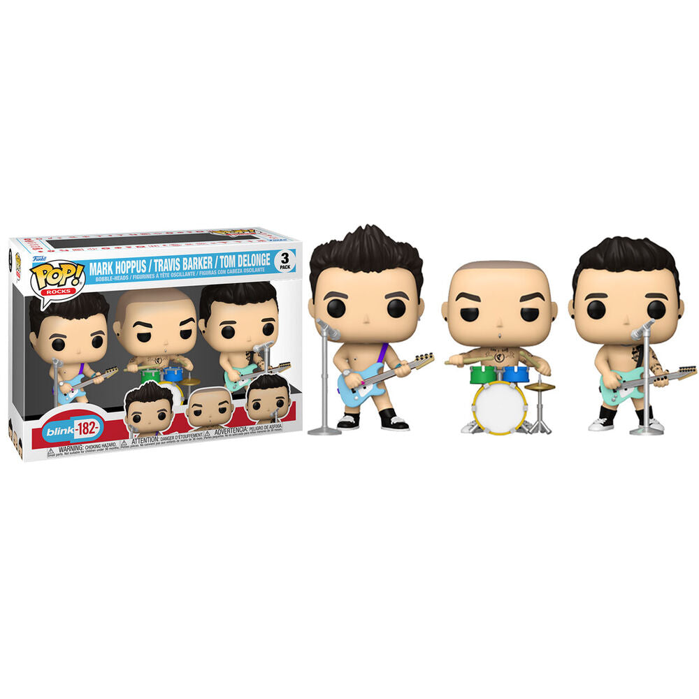 Blister 3 figuras POP Rocks Blink 182_1