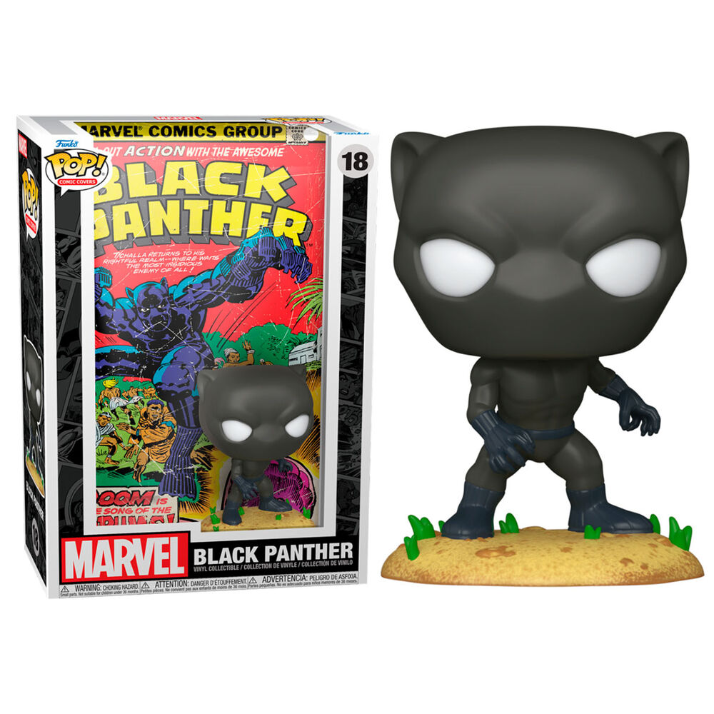 Figura POP Comic Cover Marvel Black Panther_1