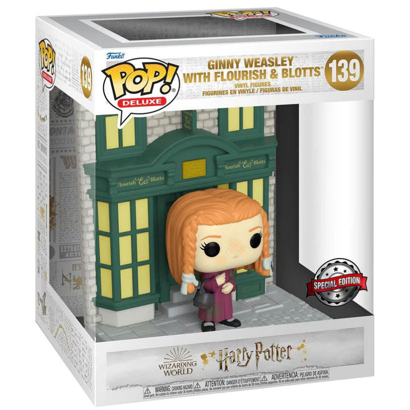 Figura POP Harry Potter Diagon Alley Ginny Weasley Flourish & Blotts Exclusive_1