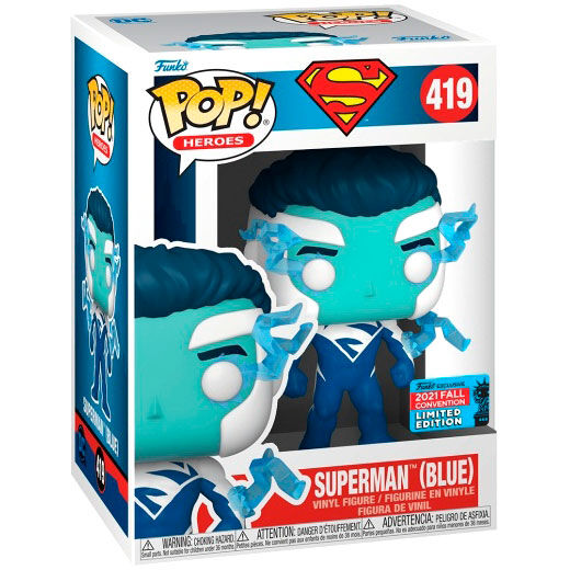 Figura POP DC Comics Superman Blue Exclusive_1