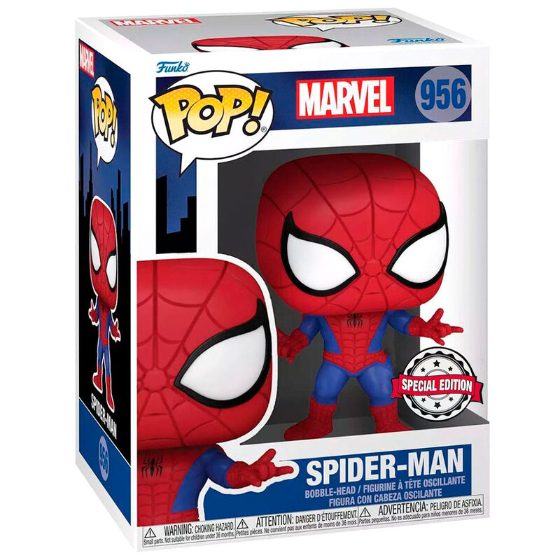 Figura POP Marvel Spider-man Spiderman Exclusive_1