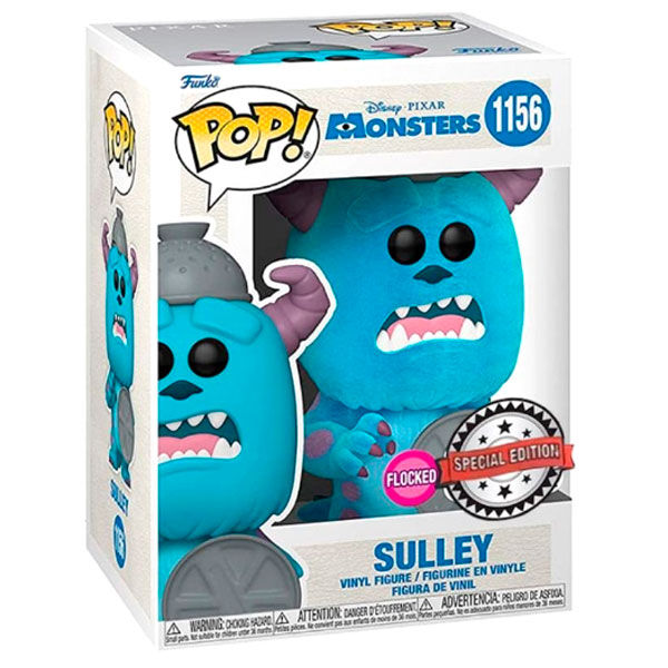 Figura POP Disney Disney Monstruos S.A. 20th Sulley Flocked Exclusive_1