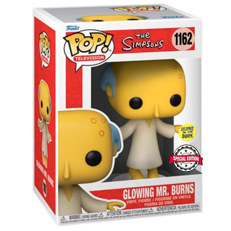 Figura POP Simpsons Glowing Mr. Burns Exclusive_1
