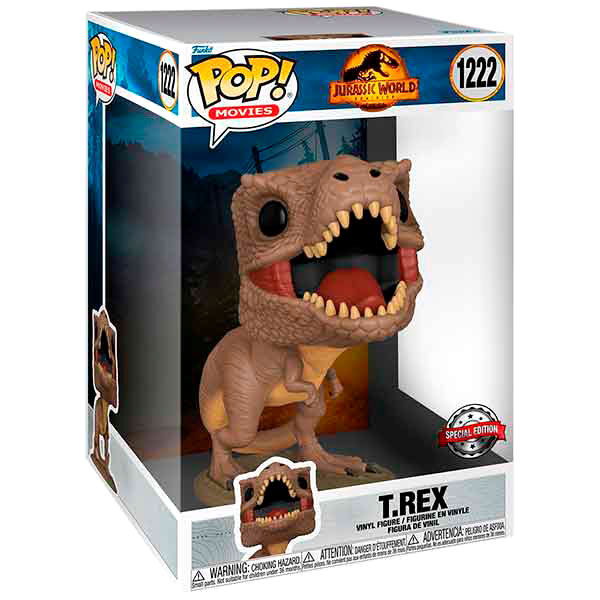 Figura POP Jurassic World 3 T-Rex Exclusive 25cm_1