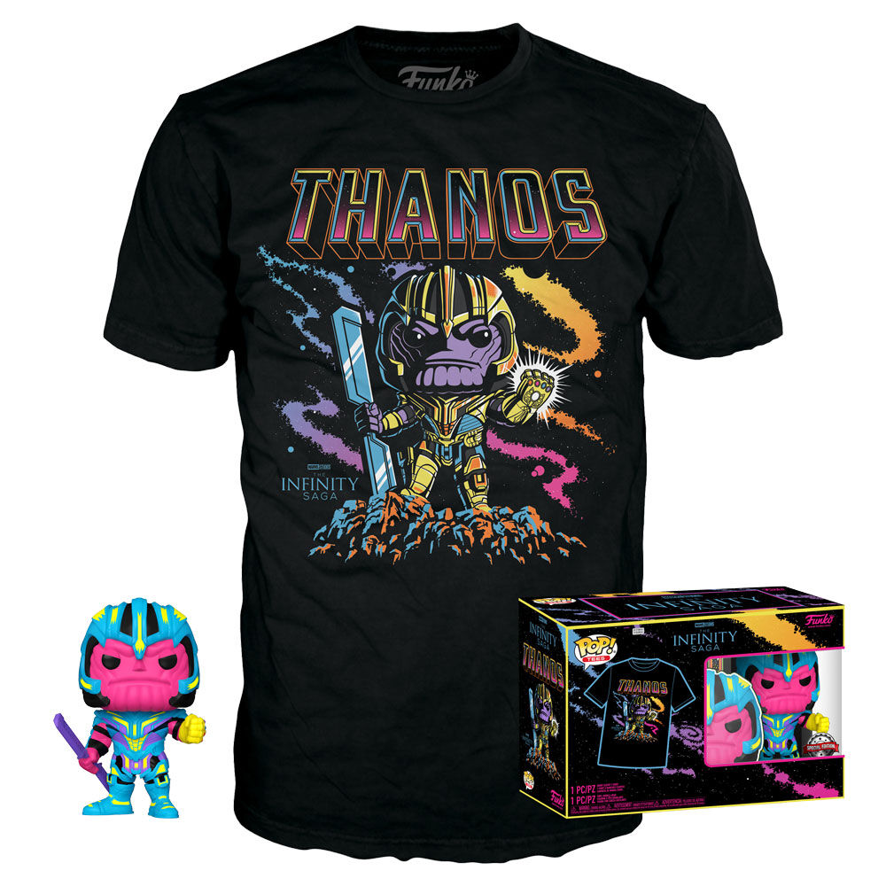 Set figura POP & Tee Marvel Infinity Saga Thanos Exclusive_1