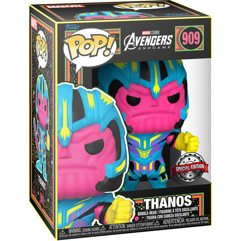 Set figura POP & Tee Marvel Infinity Saga Thanos Exclusive
