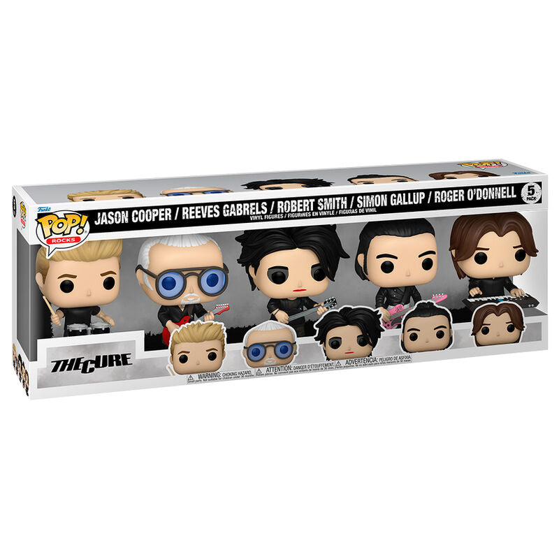 Blister 5 figuras POP The Cure_1