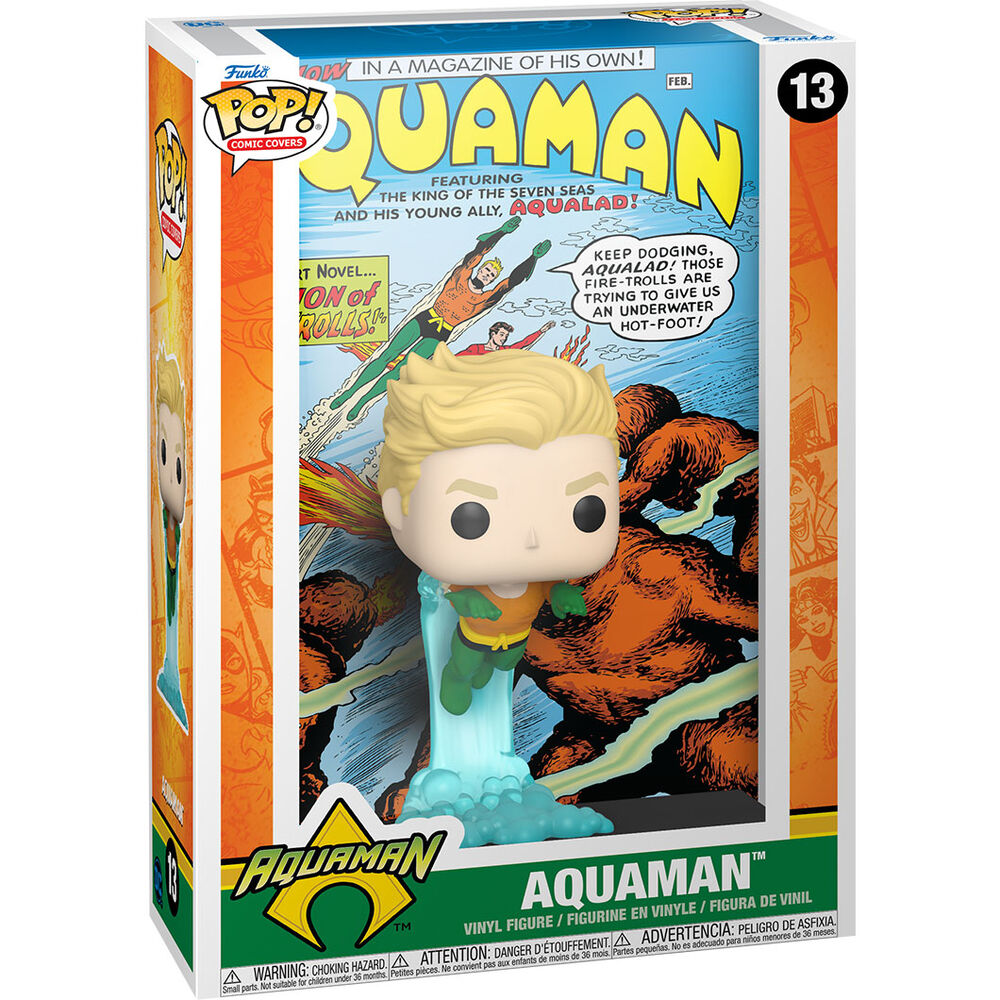 Figura POP Comic Cover DC Comics Aquaman_1