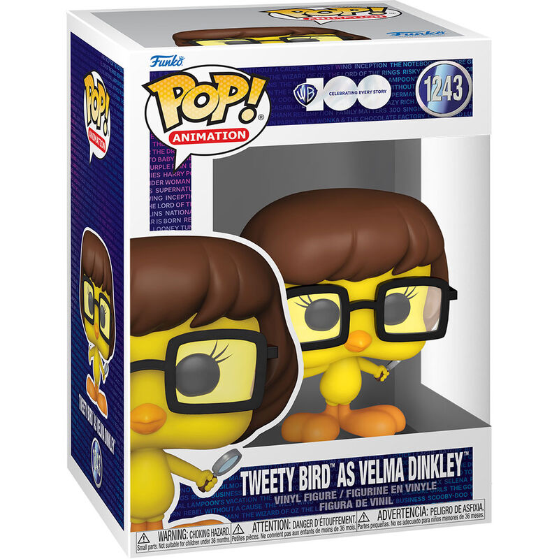 Figura POP Looney Tunes Tweety Bird as Velma Dinkley_1